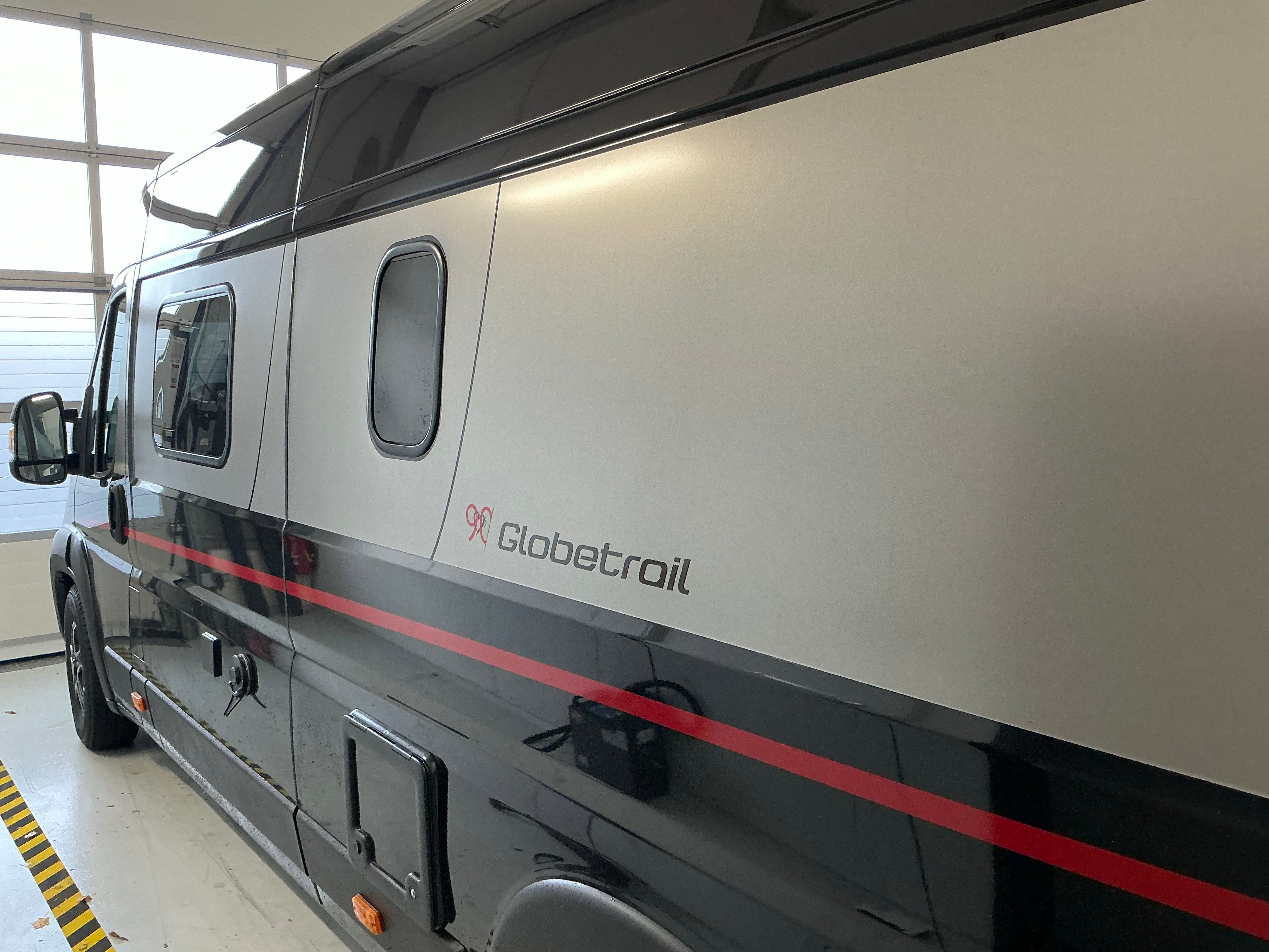 Tiroir arrière 2 étages Dethleffs Globetrail 640S