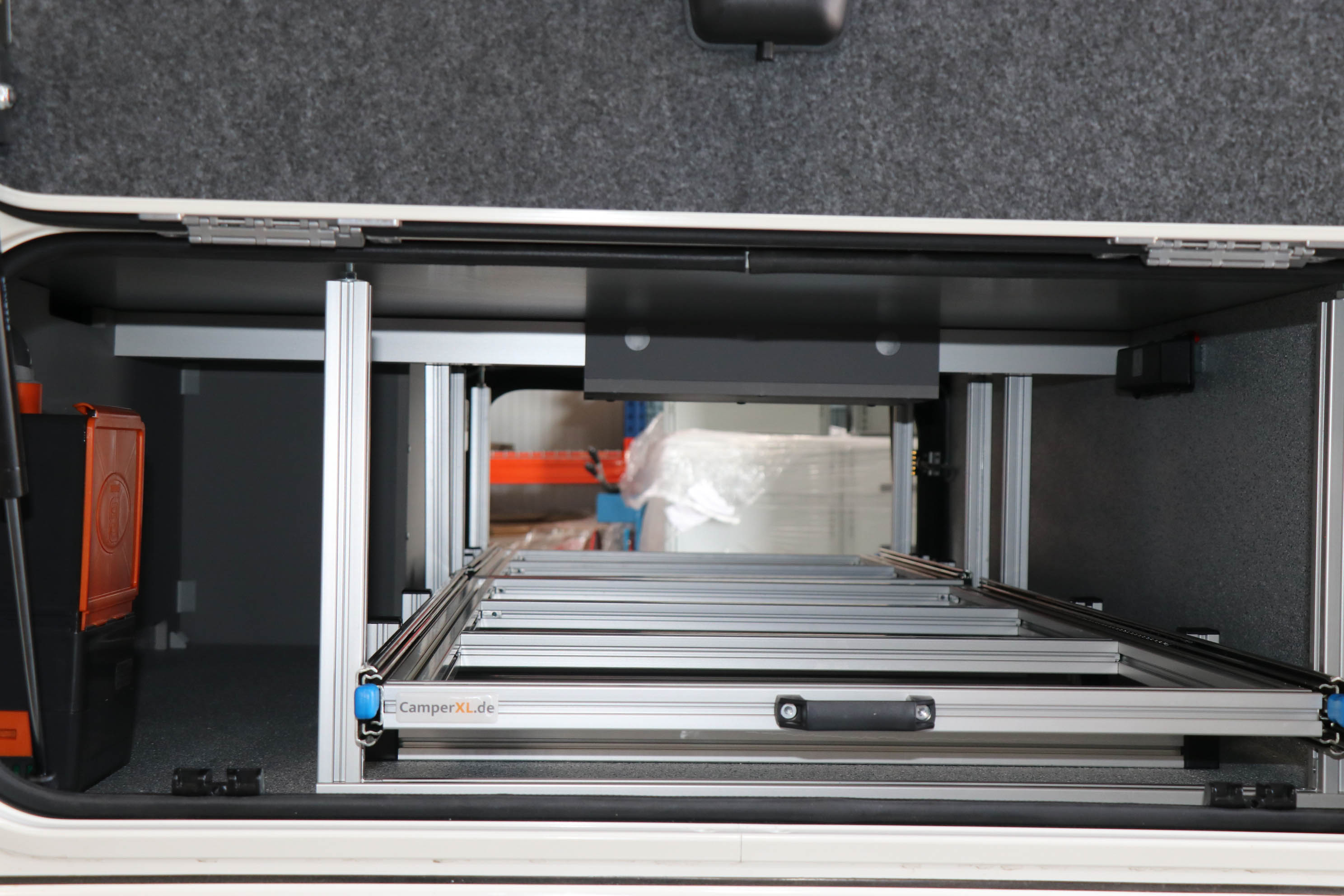 Estrattore per pavimento sopraelevato 1800mm x 800mm