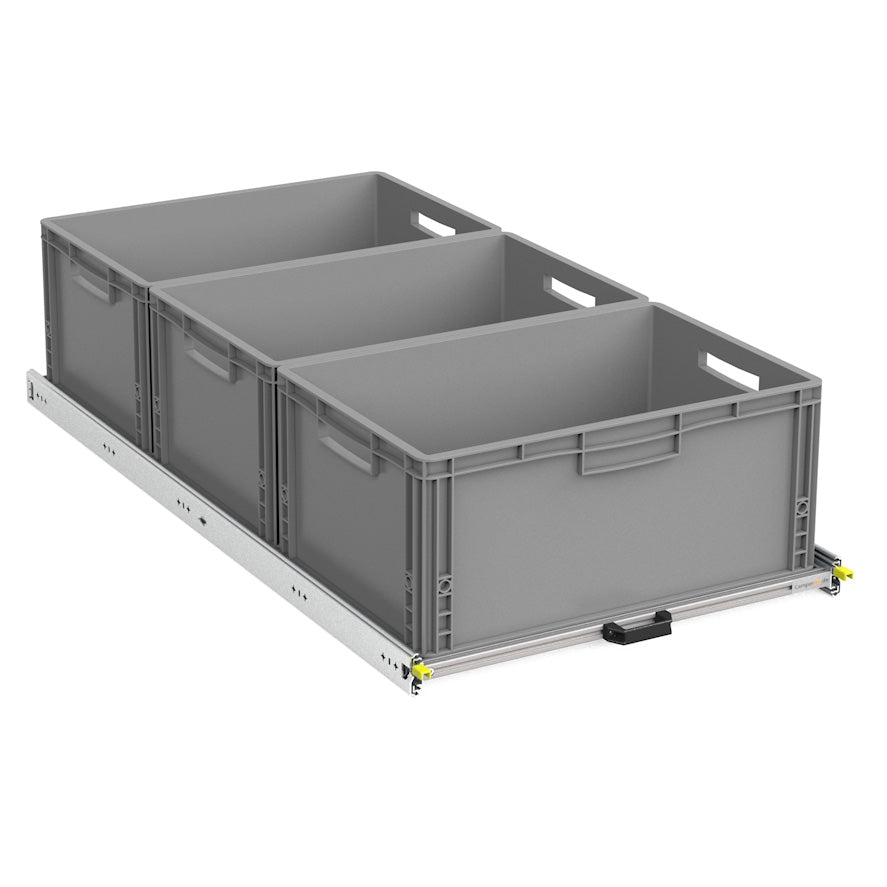 Tiroir arrière DIY Eurobox variantes XS-XXL 400mm-1800mm