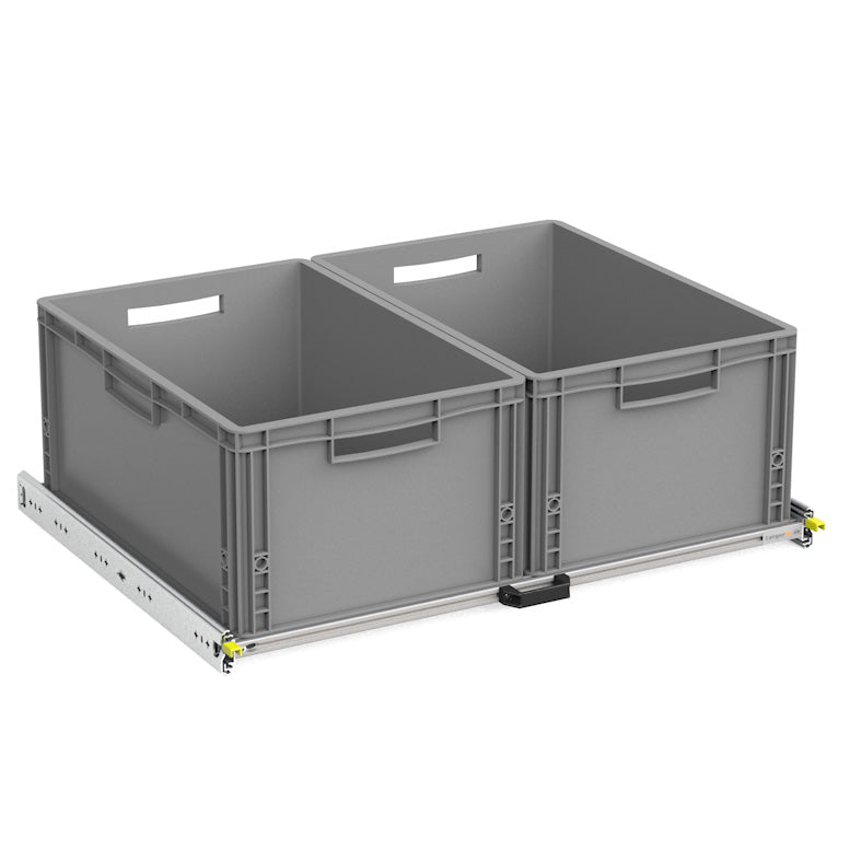 Tiroir arrière DIY Eurobox variantes XS-XXL 400mm-1800mm