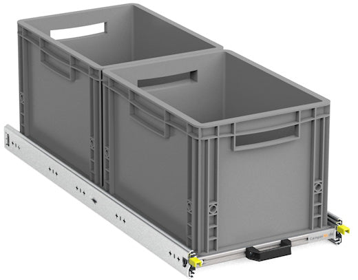 Tiroir arrière DIY Eurobox variantes XS-XXL 400mm-1800mm