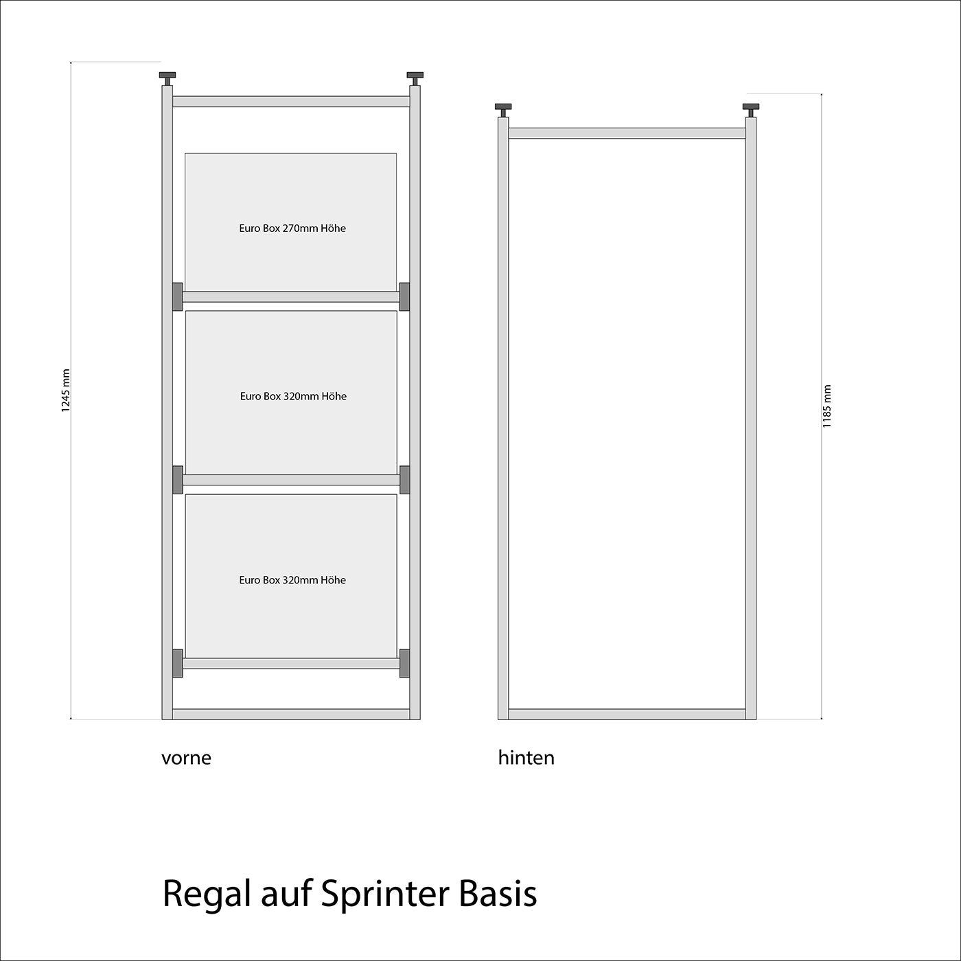 Weinsberg CaraCompact Edition Pepper camping-car étagère avec tiroirs