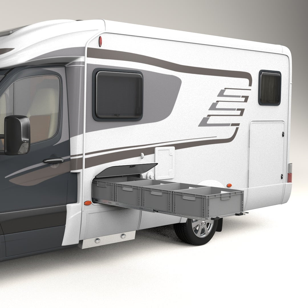 Tiroir pour plancher surélevé 1600mm x 600mm