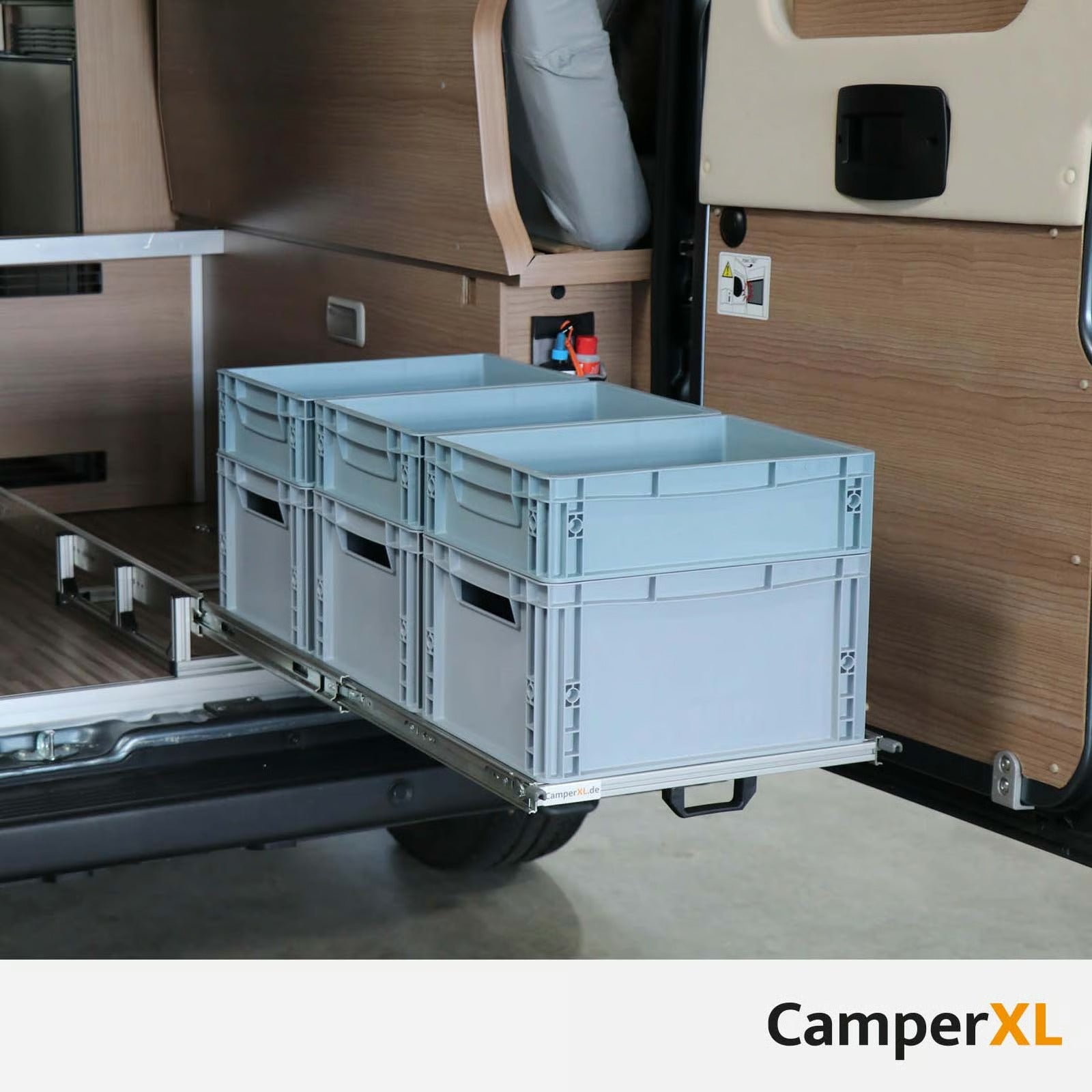 Rear pull-out camper van standard 800mm x 600mm