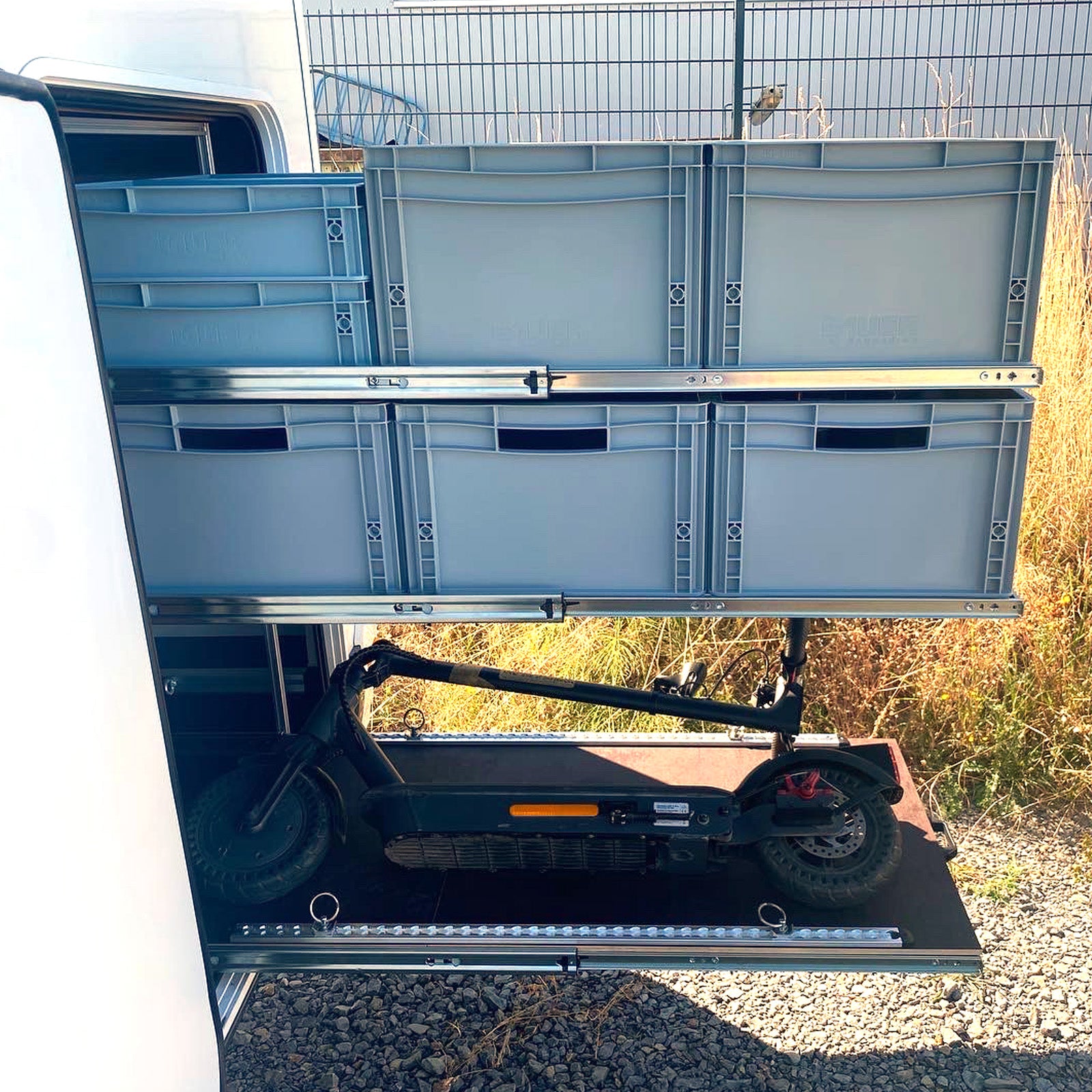 Motorhome Shelf Pull-Out 1200mm x 600mm